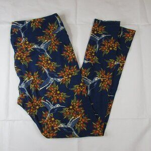 Tall & Curvy TC Lularoe Leggings Hummingbird HTF Rare